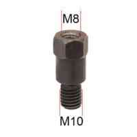M8 to M10 Motorcycle Mirror Thread Adapter clockwise - Single