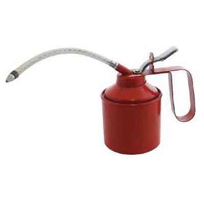142ml 1-4 Oil Can Pint With Spout Thumb Up Red Metal Body