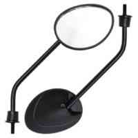 8mm E-Marked Universal Scooter Mirrors - Black