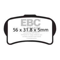 EBC Brake Pads - FA644TT ( MCB887RSI )