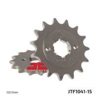 JT Front Sprocket JTF1041.15, 15 tooth pitch 520 large spline 5 inner diameter 21/25 ( JTF1041.15 )