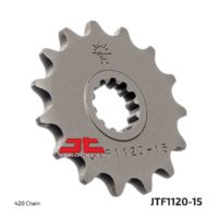 JT Front Sprocket JTF1120.15 , 15 tooth ,pitch 420 narrow spline inner diameter 17/20 ( JTF1120.15 )