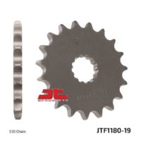 JT Front Sprocket JTF1180.19, 19 tooth pitch 530 narrow spline inner diameter 26/30