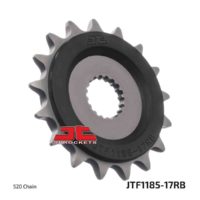 JT Front Sprocket JTF1185.17RB, 17 tooth pitch 520 Rubber Damper inner diameter XX ( JTF1185.17RB )
