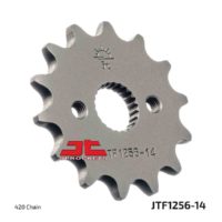 JT Front Sprocket JTF1256.14, 14 tooth pitch 420 narrow spline inner diameter 15.5/17 ( JTF1256.14 )