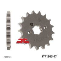 JT Front Sprocket JTF1263.17 , 17 tooth ,pitch 428 large spline 4 inner diameter 16/20 ( JTF1263.17 )