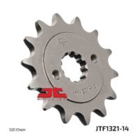 JT Front Sprocket JTF1321.14, 14 tooth pitch 520 narrow spline inner diameter 18.4/21.6 ( JTF1321.14 )