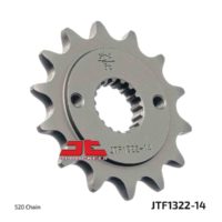 JT Front Sprocket JTF1322.14, 14 tooth pitch 520 narrow spline inner diameter 21/23 ( JTF1322.14 )