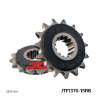 JT Front Sprocket JTF1370.15RB, 15 tooth pitch 525 Rubber Damper ( JTF1370.15RB )