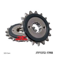 JT Front Sprocket JTF1372.17RB,17 tooth pitch 525 Rubber Damper ( JTF1372.17RB )