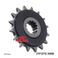 JT Front Sprocket JTF1373.16RB, 16 tooth pitch 520 Rubber Damper inner diameter 21.7/25 ( JTF1373.16RB )