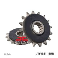 JT Front Sprocket JTF1381.16RB,16 tooth pitch 520 Rubber Damper ( JTF1381.16RB )