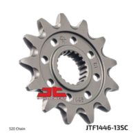 JT Front Sprocket JTF1446.13 SC, RAC 13 tooth pitch520 narrow spline inner diameter 20/22 ( JTF1446.13SC )