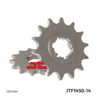 JT Front Sprocket JTF1450.14, 14 tooth pitch 520 large spline 6 inner diameter 23/28 ( JTF1450.14 )