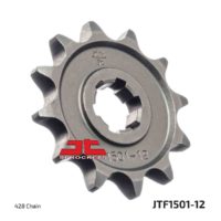 JT Front Sprocket JTF1501.12, 12 tooth , pitch  428 large spline 6 inner diameter 14/17 ( JTF1501.12 )