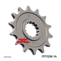 JT Front Sprocket JTF1536.14, 14 tooth pitch 520 narrow spline inner diameter 21.7/25 ( JTF1536.14 )