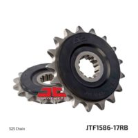 JT Front Sprocket JTF1586.17RB,17 tooth pitch 525 Rubber Damper ( JTF1586.17RB )