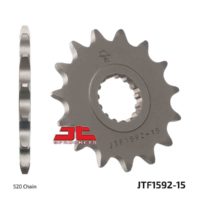 JT Front Sprocket JTF1592.15, 15 tooth pitch 520 narrow spline inner diameter 25/28 ( JTF1592.15 )