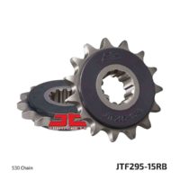 JT Front Sprocket  JTF295.15RB, 15 tooth , pitch 530 Rubber Damper ( JTF295.15RB )
