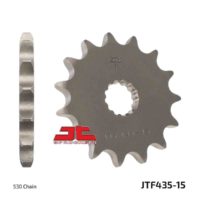 JT Front Sprocket JTF435.15, 15 tooth pitch 530 narrow spline inner diameter 19.5/22 ( JTF435.15 )