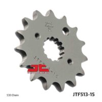 JT Front Sprocket JTF513.15, 15 tooth pitch 530 narrow spline inner diameter 21.6/25 ( JTF513.15 )