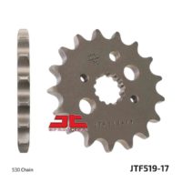 JT Front Sprocket JTF519.17 , 17 tooth ,pitch 530 narrow spline inner diameter 21.7/25 ( JTF519.17 )
