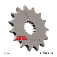 JT Front Sprocket JTF520.15, 15 tooth pitch 525 narrow spline inner diameter 21.7/25 ( JTF520.15 )