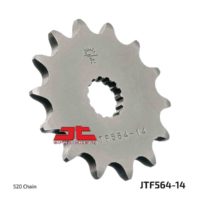 JT Front Sprocket JTF564.14, 14 tooth pitch 520 narrow spline inner diameter 17.7/20 ( JTF564.14 )