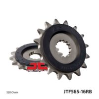 JT Front Sprocket JTF565.16RB, 16 tooth pitch 520 Rubber Damper ( JTF565.16RB )