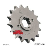 JT Front Sprocket JTF571.16, 16 tooth pitch 530 large spline 5 inner diameter 21/25 ( JTF571.16 )