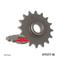 JT Front Sprocket JTF577.16, 16 tooth pitch 520 narrow spline inner diameter 21.3/23 ( JTF577.16 )