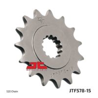 JT Front Sprocket JTF578.15, 15 tooth pitch 520 narrow spline inner diameter 21.6/25 ( JTF578.15 )