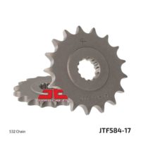 JT Front Sprocket JTF584.17, 17 tooth pitch 532 narrow spline inner diameter 21.6/25 ( JTF584.17 )