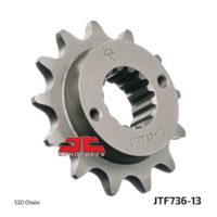 JT Front Sprocket JTF736.13 , 13 tooth ,pitch 520 narrow spline inner diameter 22/25 ( JTF736.13 )