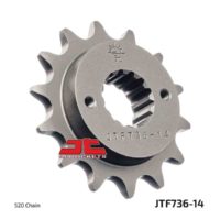 JT Front Sprocket JTF736.14, 14 tooth pitch 520 narrow spline inner diameter 22/25 ( JTF736.14 )