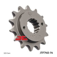JT Front Sprocket JTF740.14, 14 tooth pitch 525 narrow spline inner diameter 22/25 ( JTF740.14 )