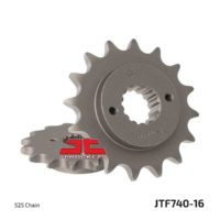JT Front Sprocket JTF740.16, 16 tooth pitch 525 narrow spline inner diameter 22/25 ( JTF740.16 )