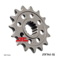 JT Front Sprocket JTF741.15, 15 tooth pitch 525 narrow spline inner diameter 22/25 ( JTF741.15 )