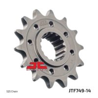 JT Front Sprocket JTF749.14, 14 tooth pitch 525 Racing narrow spline inner diameter  24.5/27.5 ( JTF749.14 )