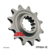 JT Front Sprocket JTF824.12, 12 tooth pitch 520 narrow spline inner diameter 21/25 ( JTF824.12 )