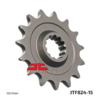 JT Front Sprocket JTF824.15, 15 tooth pitch 520 narrow spline inner diameter 21/25 ( JTF824.15 )