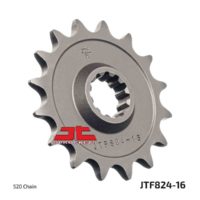 JT Front Sprocket JTF824.16, 16 tooth pitch 520 narrow spline inner diameter 21/25 ( JTF824.16 )