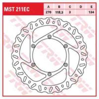 Brake Disc Star OffRoad TRW MST211EC ( MST211EC )