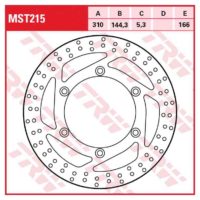 Brake Disc TRW MST215 ( MST215 )