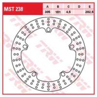 Brake Disc TRW Fitting Kit (Bobbins) NOT INCLUDED MST238 ( MST238 )
