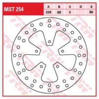 Brake Disc TRW MST254 ( MST254 )