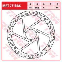 Brake Disc Rigid RAC TRW MST271RAC ( MST271RAC )
