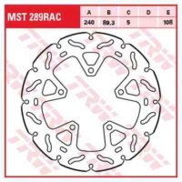 Brake Disc Fixed RAC TRW MST289RAC ( MST289RAC )