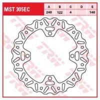 Brake Disc TRW Lucas Rigid OffRoadD MX MST305EC ( MST305EC )