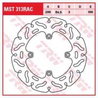 Brake Disc Fixed RAC TRW MST313RAC ( MST313RAC )